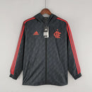 Corta-vento Flamengo Adidas - Preto