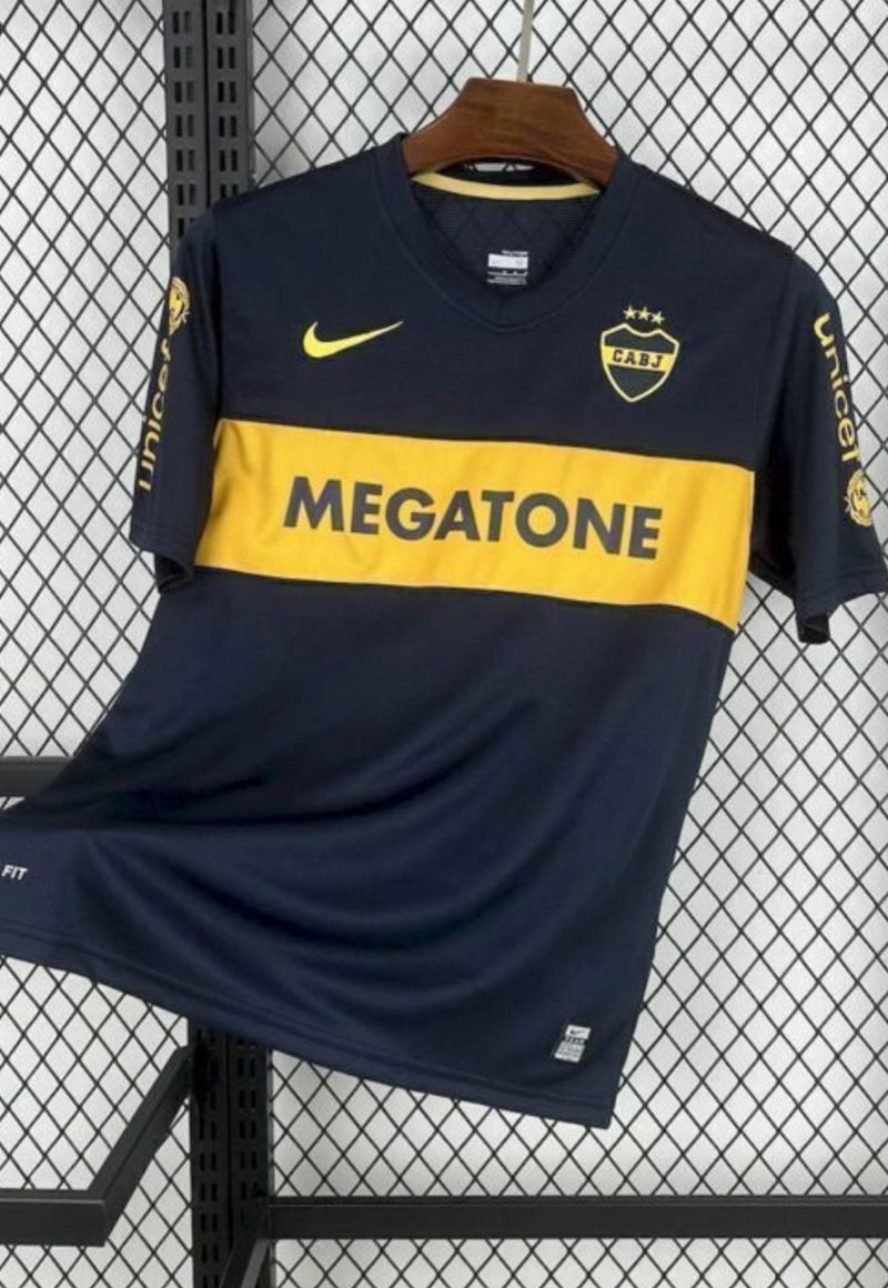 Camisa Boca Juniors Azul 2007/08 Titular Megatone Feminina