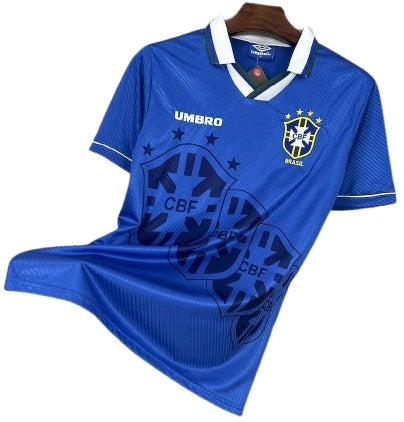 Camisa Brasil Away Umbro Retro 1994 Azul