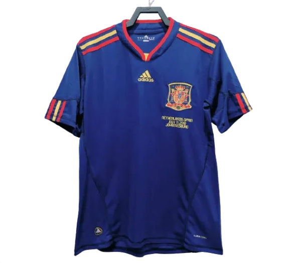Camisa Retrô Espanha 2010 Azul