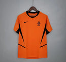 Camisa Holanda Retrô 2002 Laranja - Nike