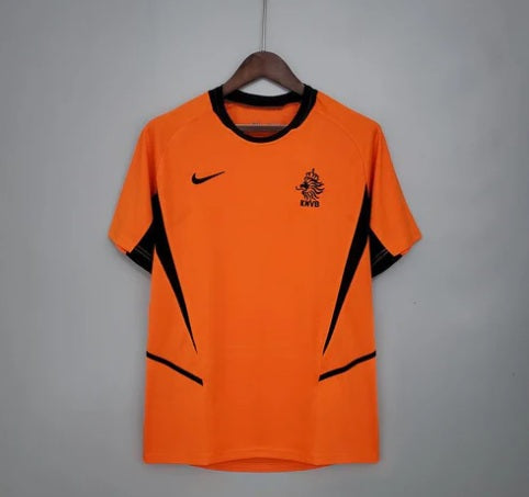 Camisa Holanda Retrô 2002 Laranja - Nike