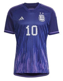 Camisa Seleção Argentina Away 22-23 Torcedor Adidas Masculina - Azul+Roxo