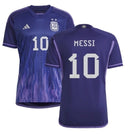 Camisa Seleção Argentina Away 22-23 Torcedor Adidas Masculina - Azul+Roxo
