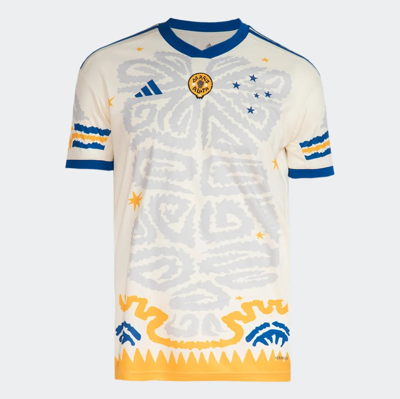 Camisa Cruzeiro 2023 Adidas oficial Consciencia Negra