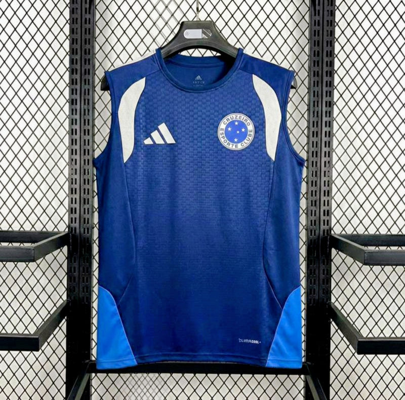 Regata Cruzeiro 26/27 Treino Adidas Masculina - Azul Escuro