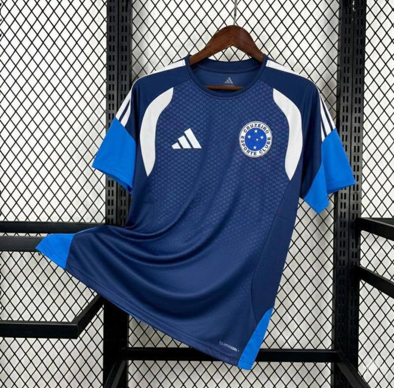 Camisa Cruzeiro 26/27 Treino Adidas Masculina - Azul escuro