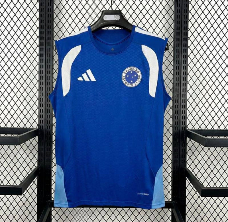 Camisa Cruzeiro 26/27 Treino Adidas Sem manga - Feminina