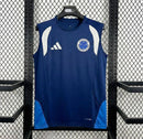 Camisa Cruzeiro 26/27 Treino Adidas Sem manga - Azul escuro (Feminina)